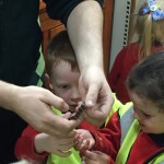 Pre-school children at Jolly Jesters pet shop